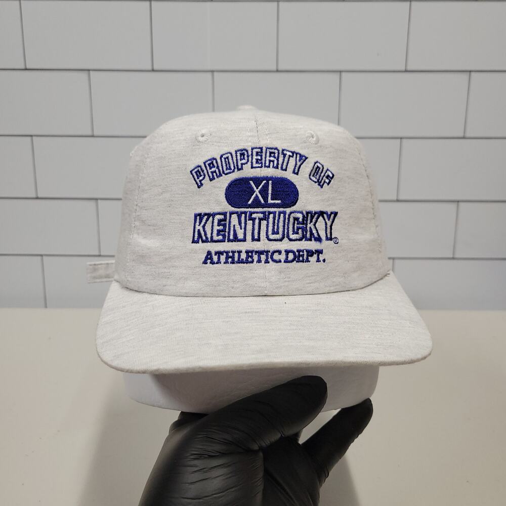 Vintage Kentucky Wildcats Global Caps Hat XL Athletic Dept NCAA NWT 90s